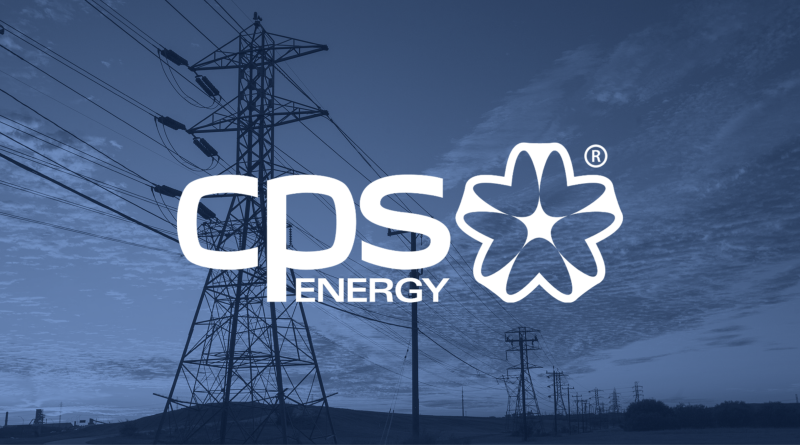 CPS Energy logo with blue background