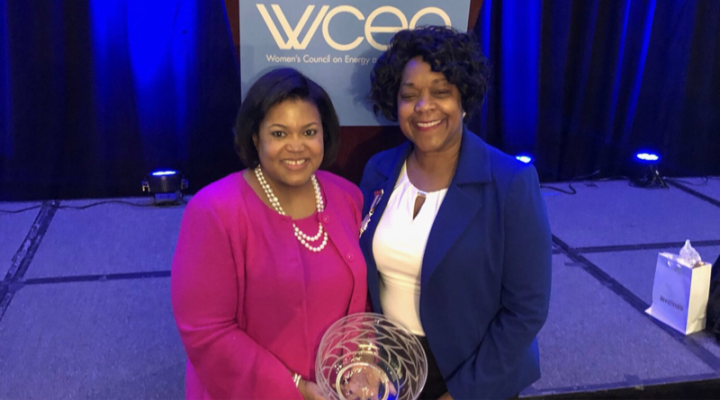 (Image) PAULA GOLD-WILLIAMS HONORED AS 2019 CHAMPION BY THE WOMEN’S COUNCIL ON ENERGY AND THE ENVIRONMENT