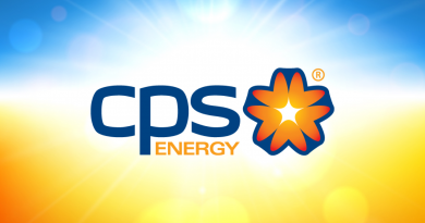 CPS Energy Logo sunburst background