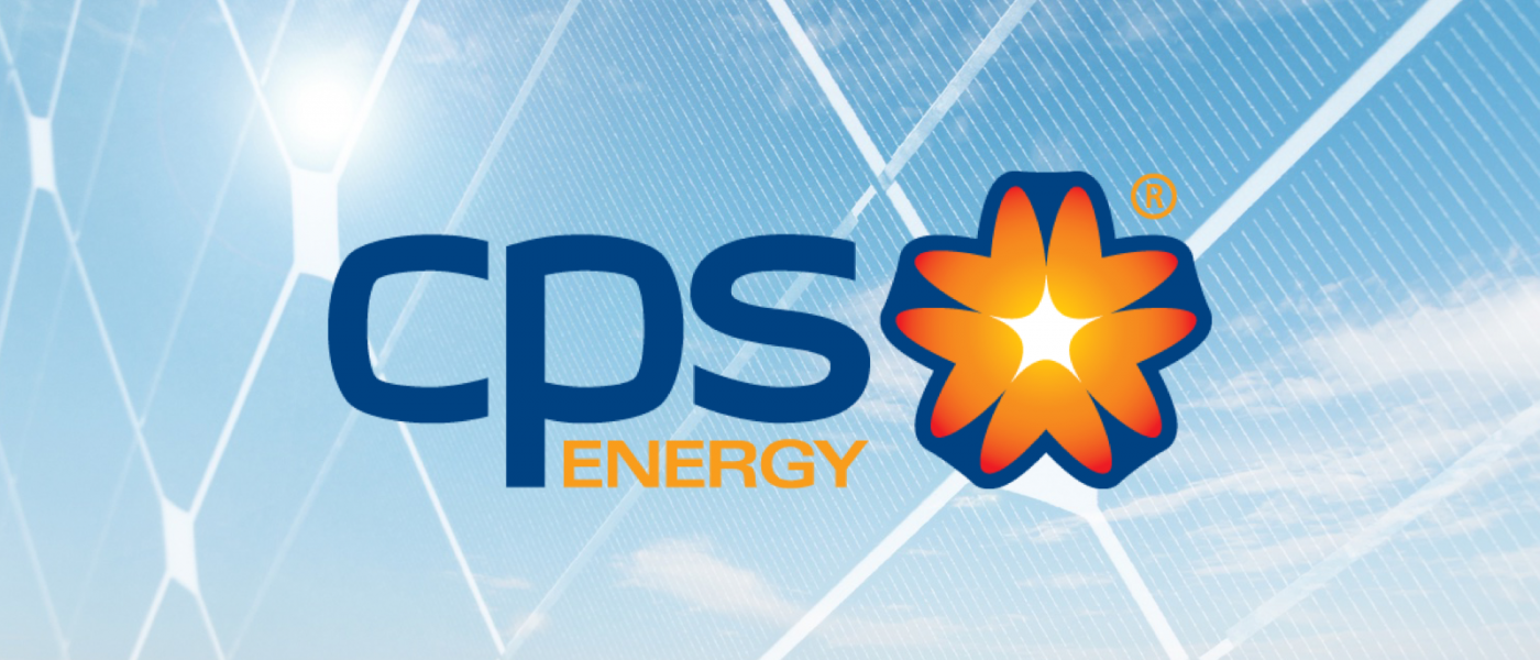 CPS Energy Backdrop Blue
