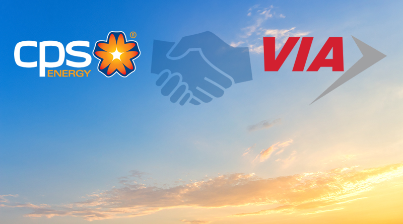 CPS Energy and Via partnership graphic