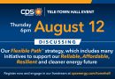 Graphics for CPS Energy Tele-Townhall on August 12, 2021