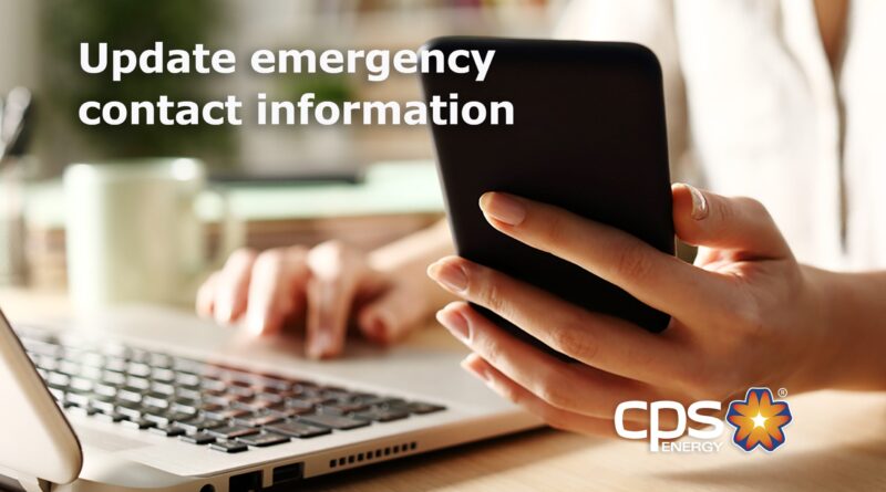 Photo of Update your emergency contact info to help us help you