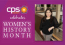 Graphics for Women's History Month featuring Christina Vazquez