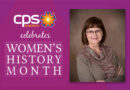 Graphics of Women's History Month featuring Melanie Green
