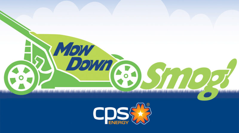 A photo of Mow Down Smog graphics