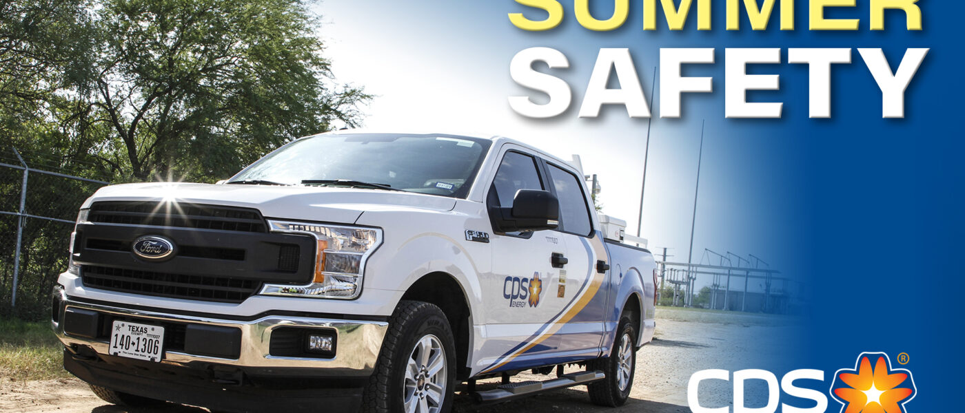 A photo of CPS Energy Ford F-150 fleet vehicle