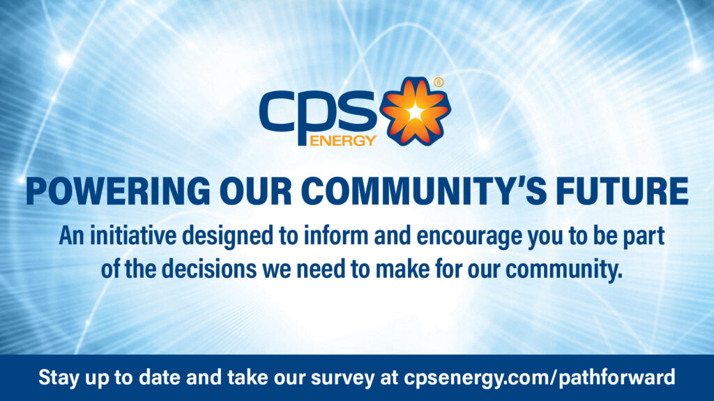 A graphic of CPS Energy Power Generation Planning Open House