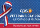 A photo of Veterans day 2022 message from CPS Energy