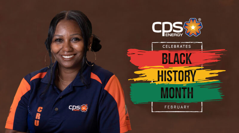A photo of Joy Harris, a CPS Energy team member featured in Black History Month article