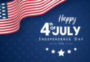 A photo of 4 of July graphics