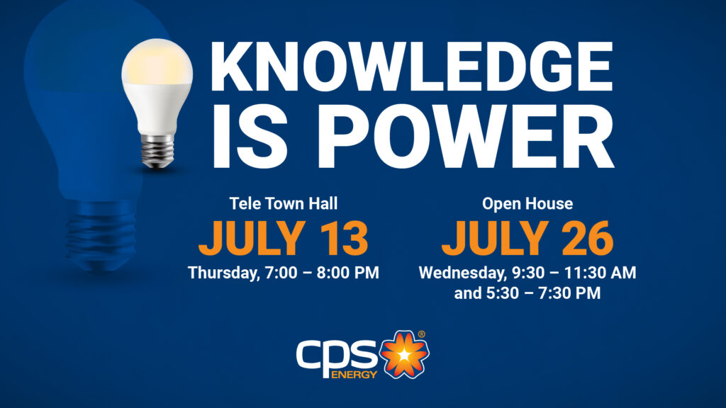 A Photo of Cps Energy Tele-Town Hall Graphics