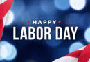 A photo of Happy Labor Day graphic