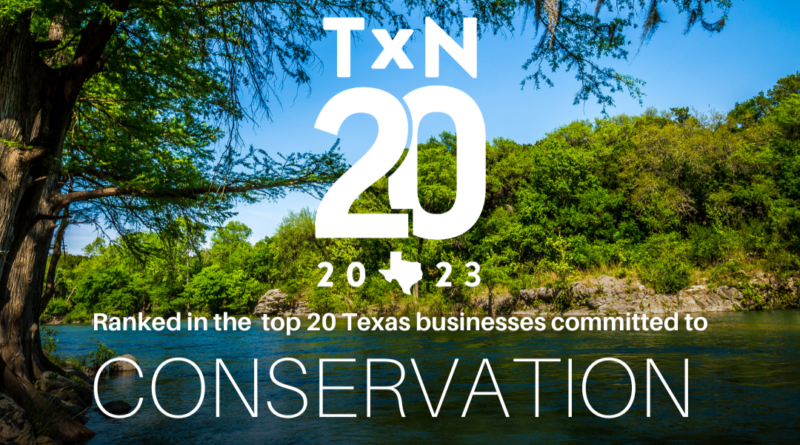 A photo of Texas Hill Country landscape with TxN logo