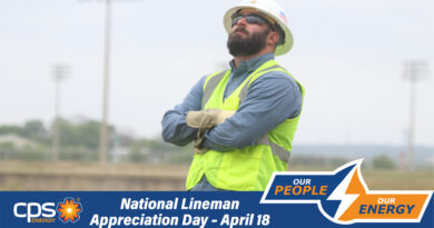 A photo of CPS Energy Lineman for National Lineman Appreciation Day